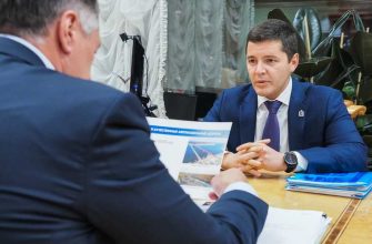 губернатор ЯНАО Артюхов вице премьер Хуснуллин