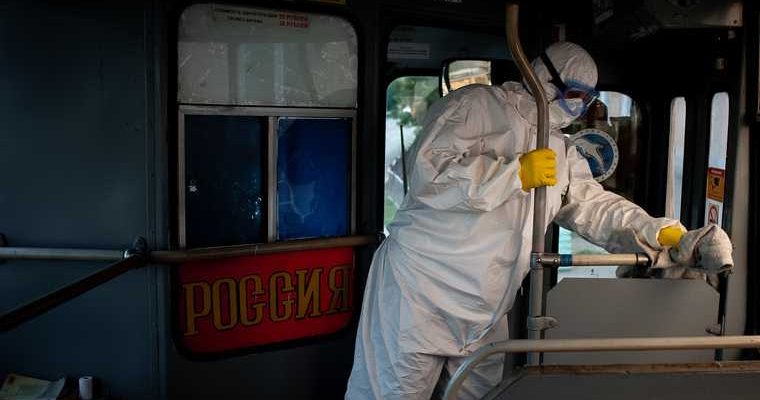 в России продолжается прирост зараженных коронавирусом
