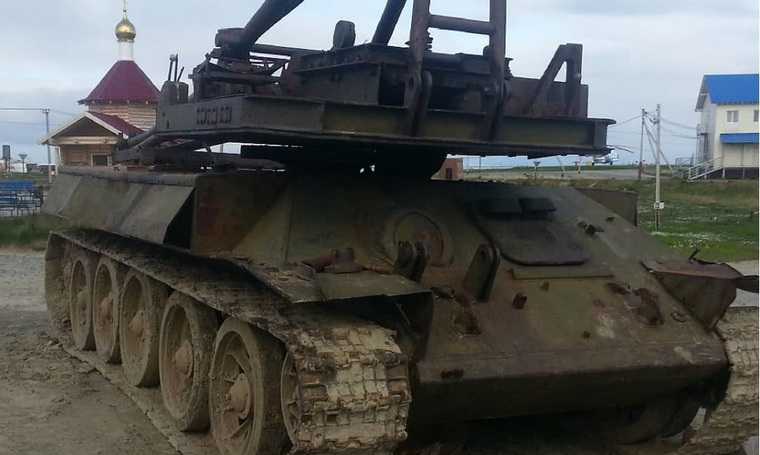 Мэрию села в ЯНАО обязали взять в собственность уникальный танк. Фото
