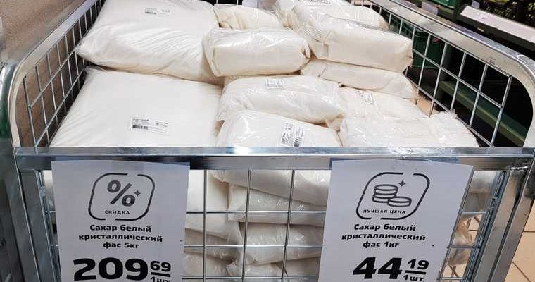 цена на гречку и сахар