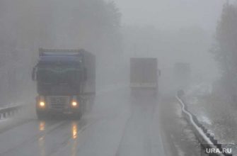Челябинск снег весна М5 &laquo;Урал&raquo; Упрдор &laquo;Южный Урал&raquo; ограничение движения большегрузы