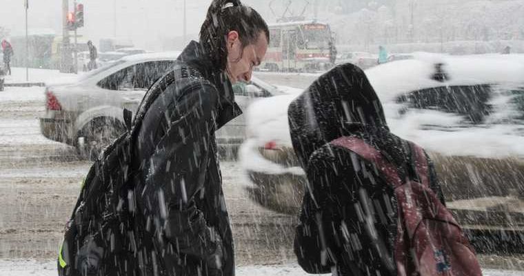 снег тюмень