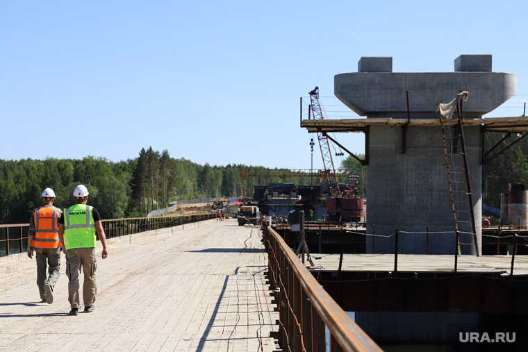 Строительство нового моста. Нижний Тагил
