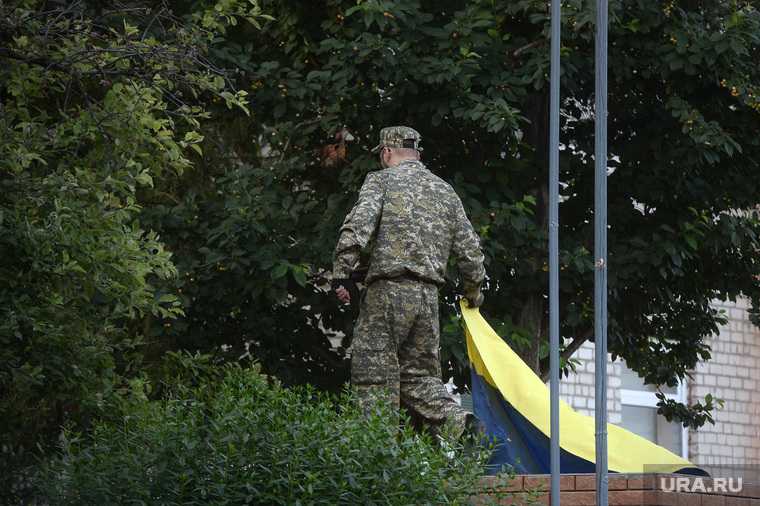 Украина драка граница с Россией